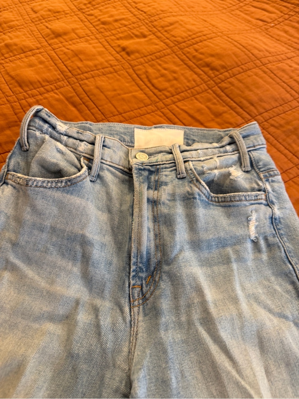 MOTHER Light Wash women’s jeans